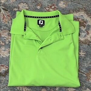 FootJoy Bright Green Polo Shirt